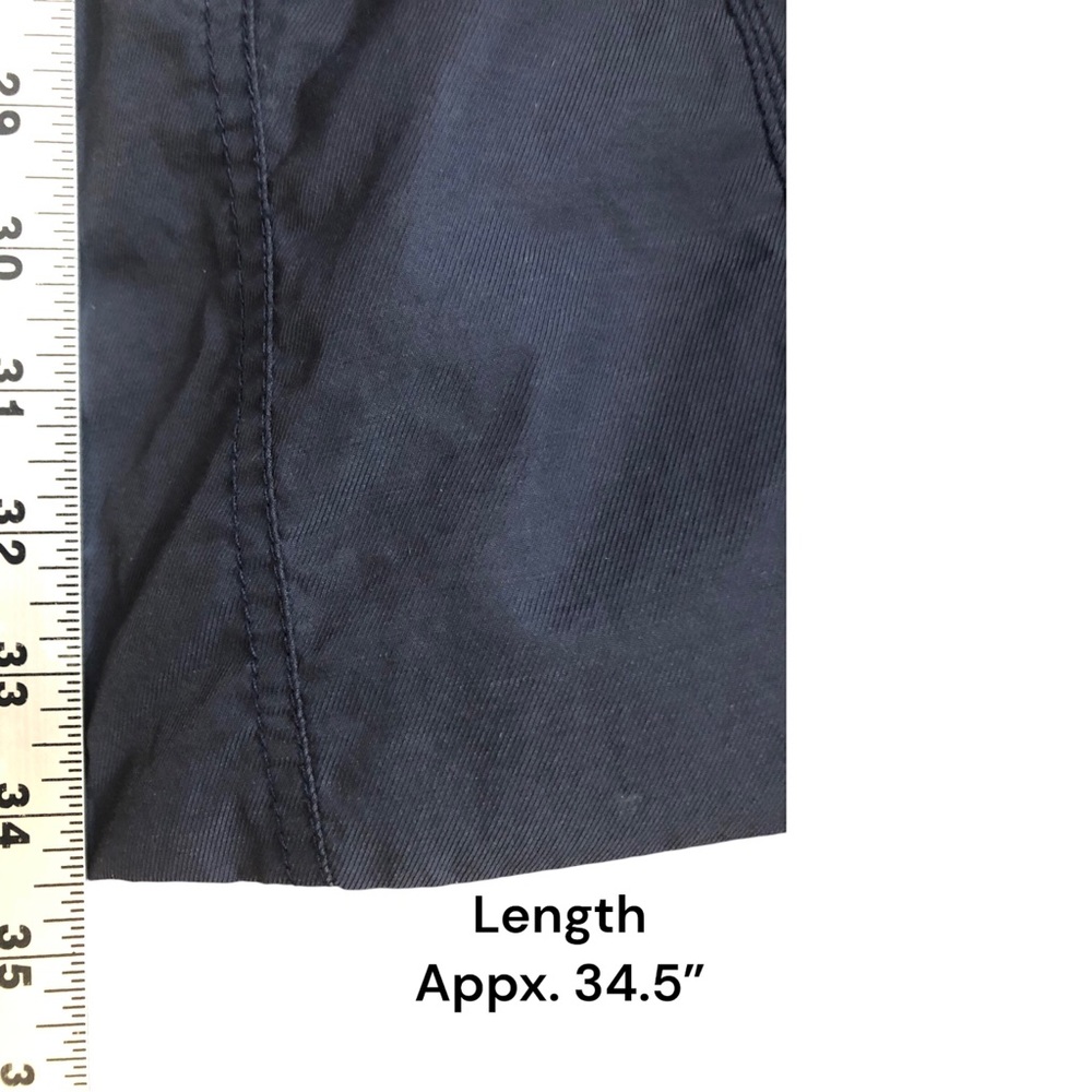 TWIK Long Windbreaker Jacket in Blue with Gold n Blue Lining - Picture 4 of 14